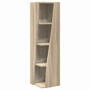 vidaXL Meuble d'angle Chêne Sonoma 27 5x27x102cm Bois d'ingénierie