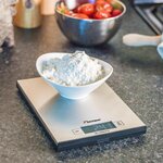 Bestron balance électronique de cuisine aks1000s inox 5 kg