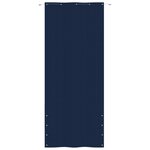 vidaXL Écran de balcon Bleu 100x240 cm Tissu Oxford