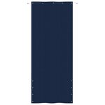 vidaXL Écran de balcon Bleu 100x240 cm Tissu Oxford