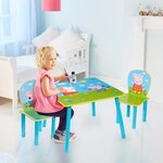 Peppa Pig - Ensemble table et 2 chaises pour enfants