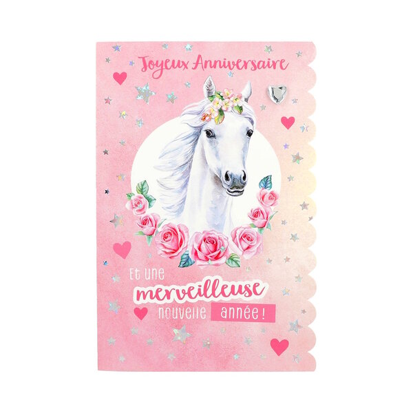 Carte Anniversaire - Joyeux anniversaire Et une merveilleuse nouvelle année !