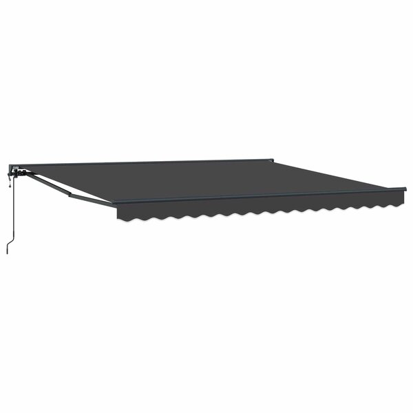 vidaXL Cadre d'auvent Anthracite 400 × 300 cm