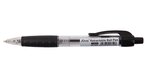 Stylo Bille Rétractable Grip confort Pointe 1 mm Encre Noir A PLUS