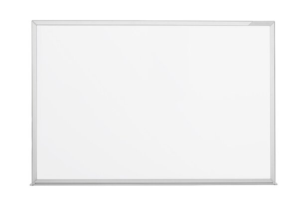 Tableau Blanc Magnétique CC Emaillé 120 x 90 Cm Cadre Alu MAGNÉTOPLAN