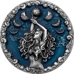 Pièce de monnaie en Argent 5 Dollars g 62.2 (2 oz) Millésime 2023 CALYPSO