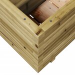 vidaXL Jardinière 70x40x49 5 cm bois de pin imprégné