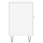 vidaXL Buffet blanc 100x36x60 cm bois d'ingénierie