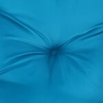 vidaXL Coussins de palette 2 Pièces bleu tissu