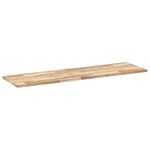 vidaXL Étagères flottantes 2 Pièces 160x40x2 cm acacia massif non traité