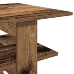 vidaXL Table basse vieux bois 102x55x42 cm bois d'ingénierie