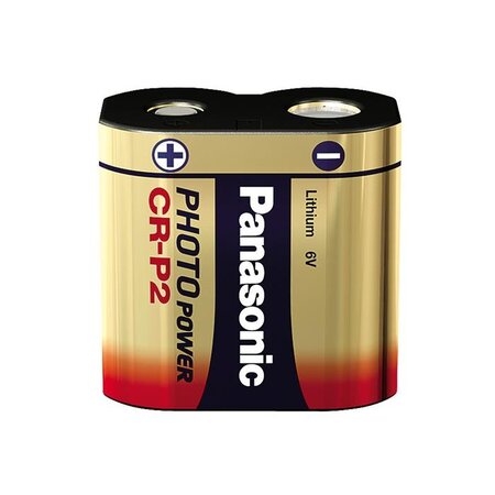 Pile Photo Power CR P2 Lithium battery 6 V PANASONIC