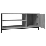 vidaXL Meuble TV sonoma gris 100x40x45 cm bois d'ingénierie
