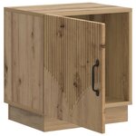 vidaXL Table de chevet 2 Pièces Chêne artisanal 43 x 34 5 x 47 cm