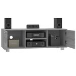 vidaXL Meuble TV Sonoma gris 120x40 5x35 cm Bois d'ingénierie