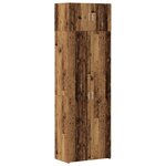 vidaXL Armoire de rangement 3 Pièces Bois ancien