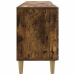 vidaXL Meuble TV 150 x 31 x 50 cm Chêne fumé Bois d'ingénierie