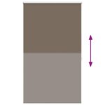 Store enrouleur occultant 80 x 175 cm marron