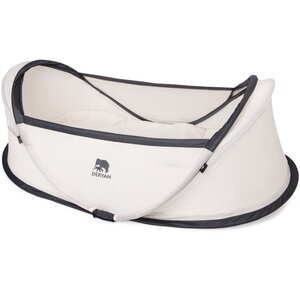 DERYAN Lit d'enfant de voyage Infant Baby avec moustiquaire Crème