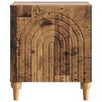 vidaXL Cabinet de chevet Bois ancien 43 x 34 5 x 50 cm