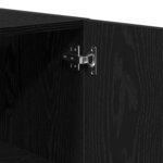 vidaXL Meuble mural Chêne noir 60 x 31 x 60 cm Bois d'ingénierie