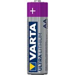 Blister de 4 piles 'professional lithium' lr6 mignon (aa) varta