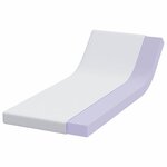 vidaXL Coussins de Matelas Blanc 80 x 200 cm