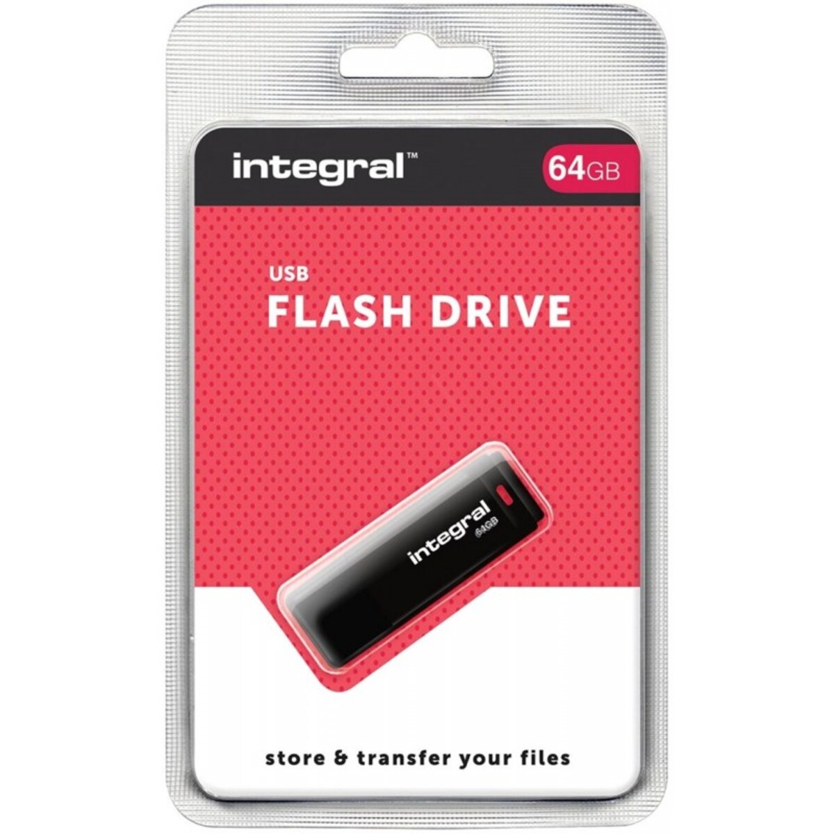 INTEGRAL - CLÉ USB - 64 GO - USB 3.0 - NOIR - La Poste