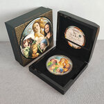 Pièce de monnaie en Argent 20 Dollars g 155.5 (5 oz) Millésime 2022 Great Micromosaic Passion FIVE LADIES