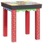 vidaXL Tables Gigognes 3 Pièces en Bois Solide de Mangue