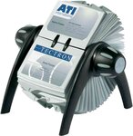 Fichier rotatif cartes de visite VISIFIX flip VEGAS Noir DURABLE