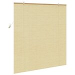 vidaXL Stores et Occultants Naturel 150 x 160 cm Bambou