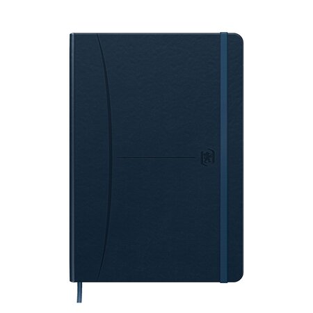 Cahier broché signature oxford a5 - petits carreaux - 160 pages  - bleu - lot de 5