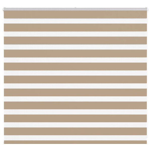 vidaXL Store zèbre marron sable largeur du tissu 150 9 cm polyester