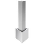 vidaXL Fontaine de jardin Argenté 37 7x32 6x110 cm Acier inoxydable