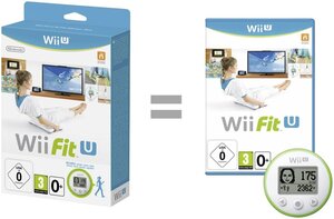 Nintendo Wii Fit U + Fit Meter (Wii U) - Jeu + Capteur d'activité