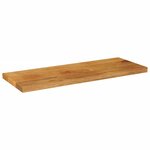 vidaXL Dessus de table 80x20x3 8 cm rectangulaire bois massif manguier