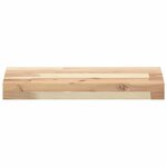 vidaXL Étagères flottantes 4 Pièces 60x20x4 cm acacia massif non traité