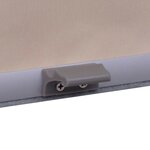 vidaXL Store enrouleur occultant Beige M08/308