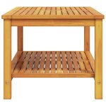 vidaXL Table basse Marron 70 x 40 x 45 cm Bois d'acacia massif