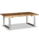 vidaXL Table basse Bois de récupération massif 100 x 60 x 38 cm