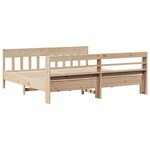 vidaXL Cadre de lit sans matelas 180x200 cm bois massif de pin