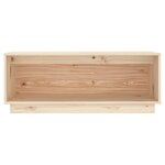 vidaXL Meuble TV 90x35x35 cm Bois de pin massif