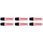 Surligneur BOSS ORIGINAL Pastel pétale de rose x 6 STABILO