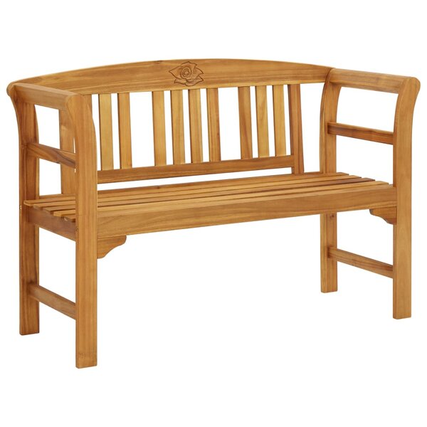 vidaXL Banc de jardin 120 cm bois d'acacia solide