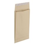 Pochette à soufflet 3 cm kraft adour 229 x 324 mm la couronne 90 g sans fenêtre - boîte de 50