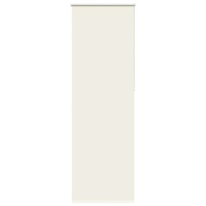 vidaXL Store enrouleur occultant blanc cassé 65x210cm largeur du tissu