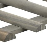 vidaXL Bordure de jardin 10 Pièces Bois de sapin 4 4 m