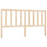 vidaXL Tête de lit 206x4x100 cm Bois massif de pin