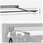 vidaXL Auvent rétractable électrique Beige 3 5 x 2 m
